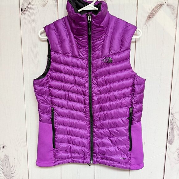 The North Face 700 Down Vest Women’s Medium Magenta Goose Down EUC